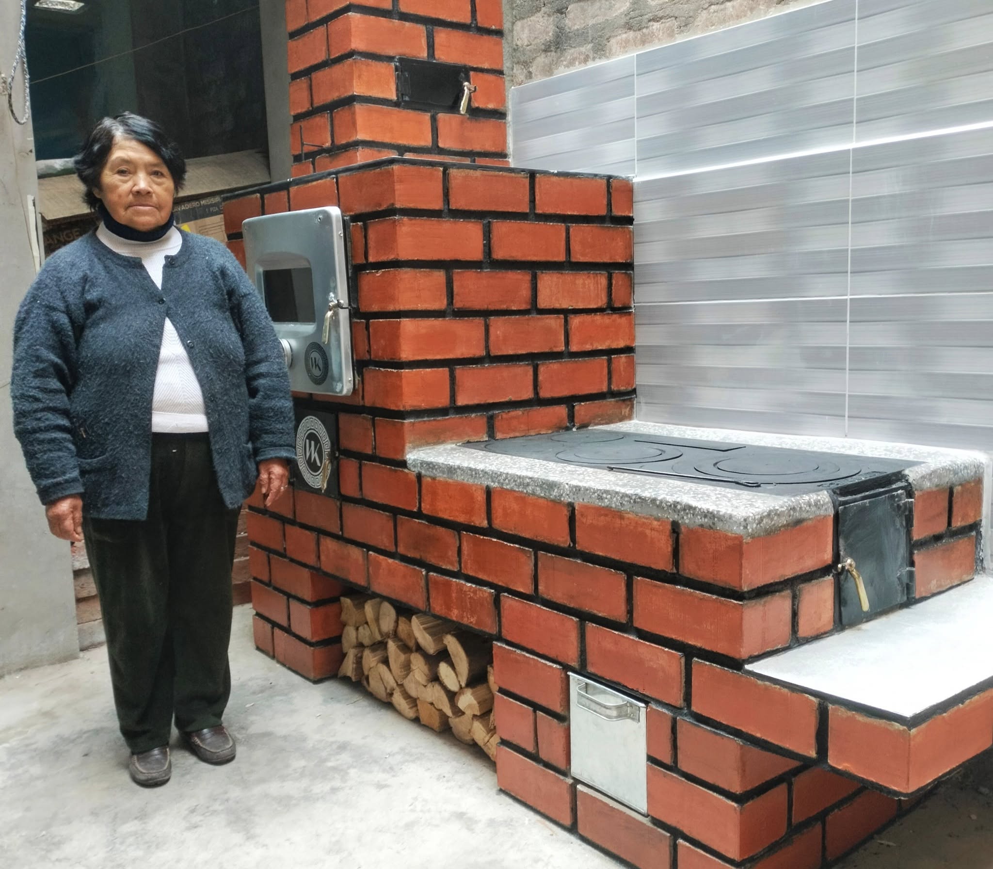 Horno tradicional de barro